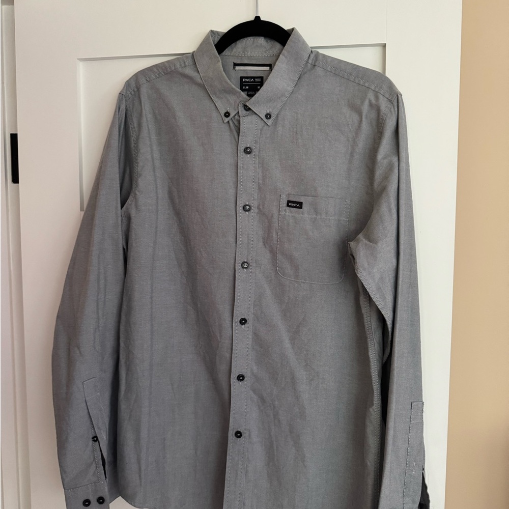 RVCA Gray Men's Shirt